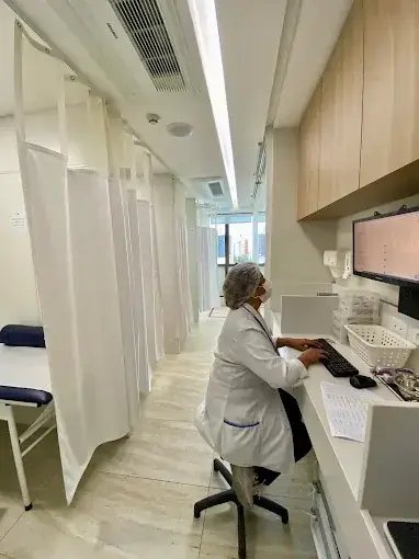 Sala de Tratamento equipada na Clínica Intrador - Unidade Zona Norte